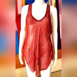 Isabel Marant Etoile, Sheer Tank top, Size 38, 100% Viscose